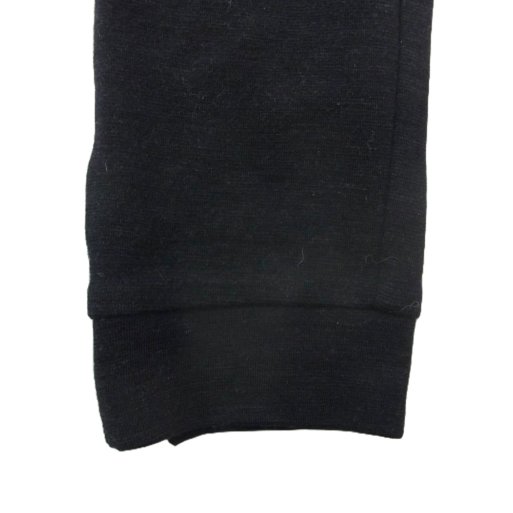 SUNSEA サンシー SNS-14A44 Flea Market Pants フリー マーケット パンツ ウール ジョガー パンツ ブラック系 3【中古】