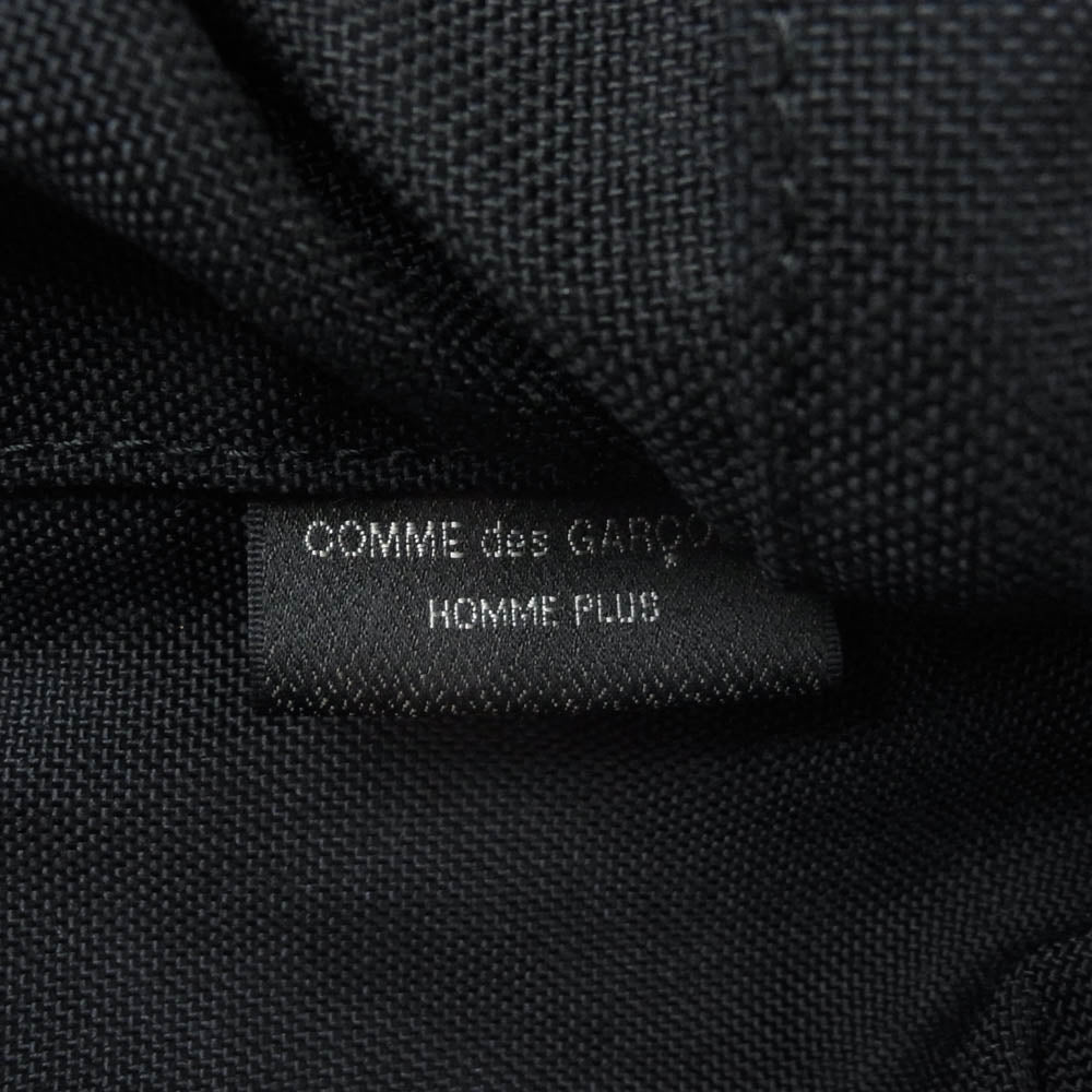 COMME des GARCONS HOMME PLUS コムデギャルソンオムプリュス PZ-K 204 ナイロン デイパック バックパック リュック ブラック系【中古】