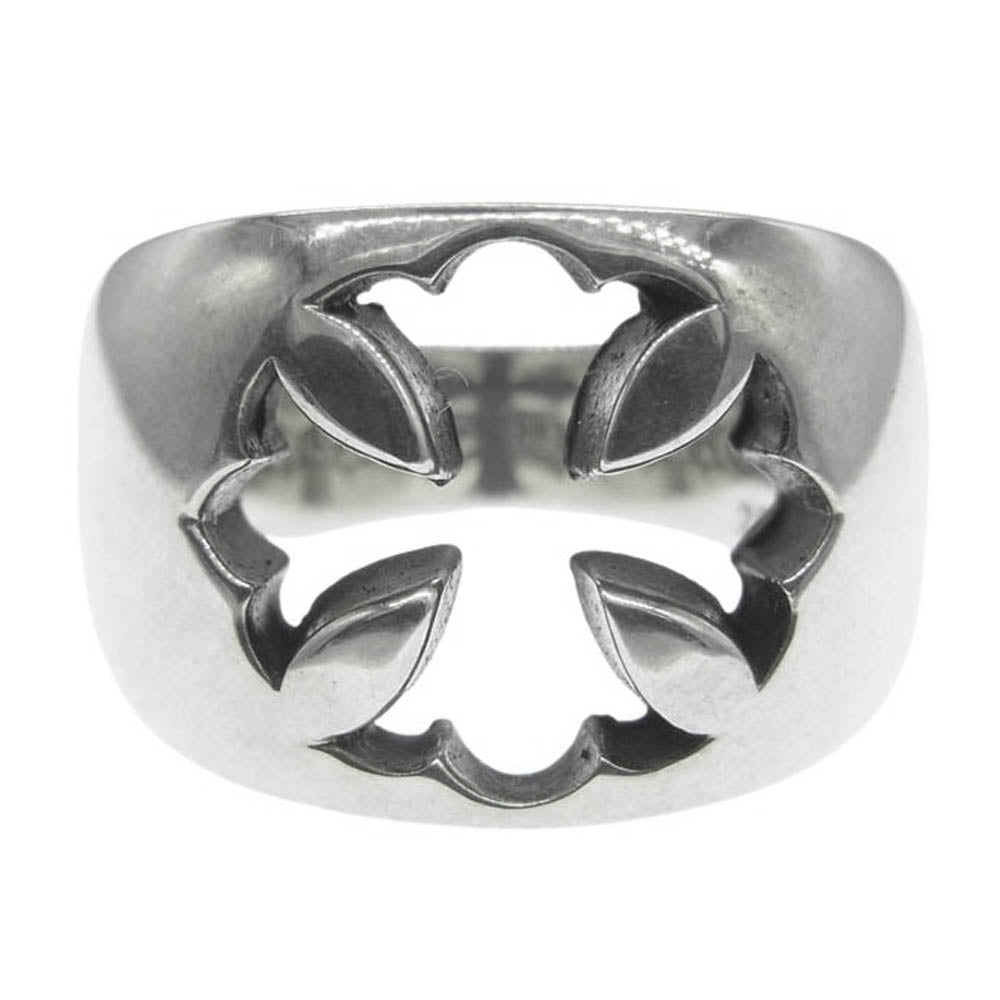 CHROME HEARTS クロムハーツ（原本無） NEGATIVE SPACE CH PLS ネガティブスペース CHプラス リング シルバー系 19号【中古】