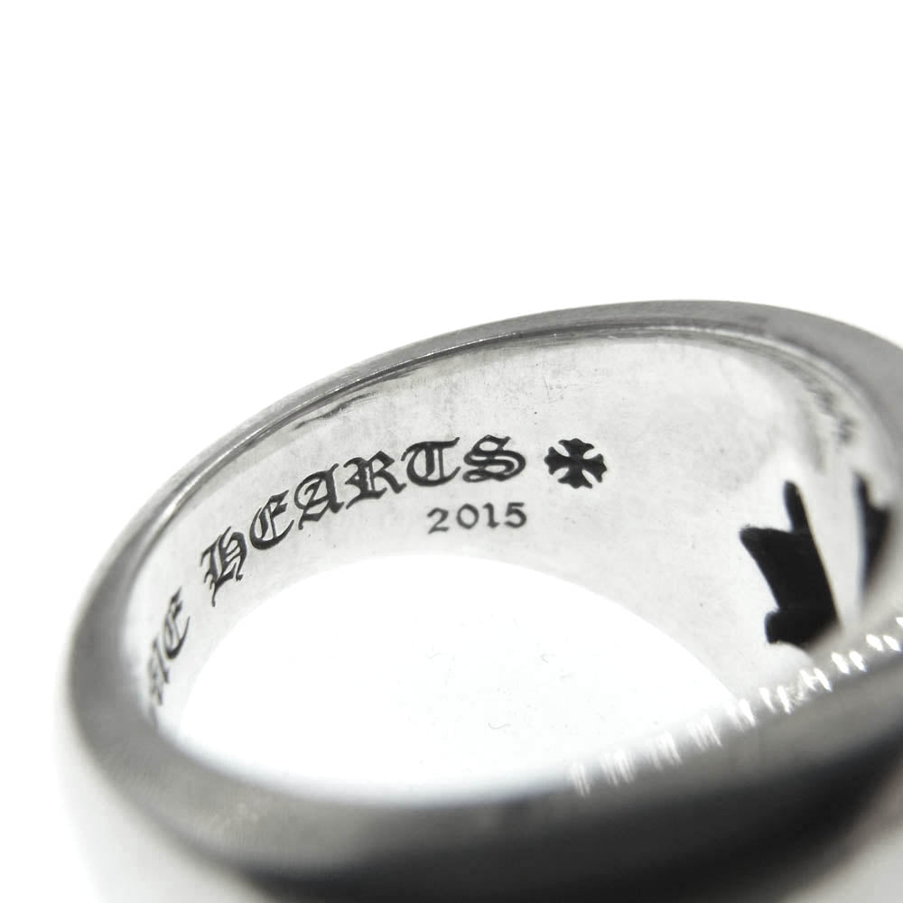 CHROME HEARTS クロムハーツ（原本無） NEGATIVE SPACE CH PLS ネガティブスペース CHプラス リング シルバー系 19号【中古】