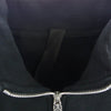 CHROME HEARTS クロムハーツ（原本無） SWTSHRT U SAILIN ON 1/2 ZP ROCKER ARCH BLACK ハーフジップ ダガー 刺繍 スウェット ブラック系 M【中古】