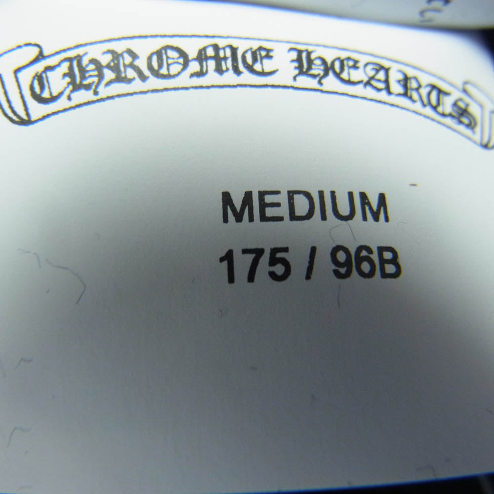 CHROME HEARTS クロムハーツ（原本無） SWTSHRT U SAILIN ON 1/2 ZP ROCKER ARCH BLACK ハーフジップ ダガー 刺繍 スウェット ブラック系 M【中古】