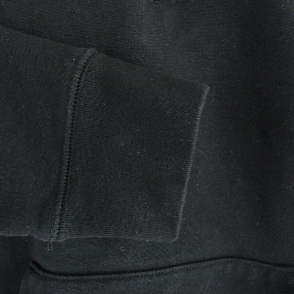 CHROME HEARTS クロムハーツ（原本無） SWTSHRT U SAILIN ON 1/2 ZP ROCKER ARCH BLACK ハーフジップ ダガー 刺繍 スウェット ブラック系 M【中古】