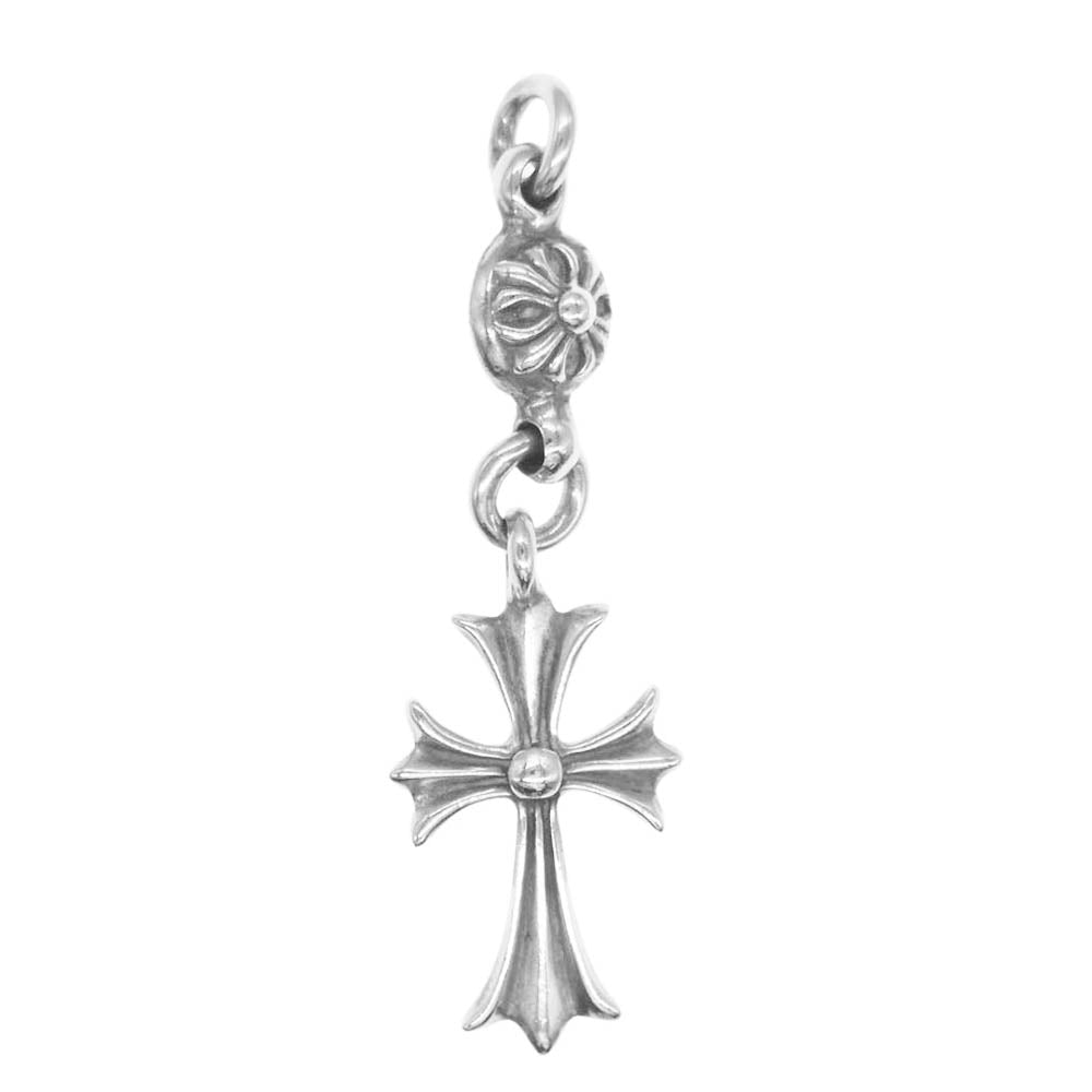 CHROME HEARTS クロムハーツ（原本無） OLD 1B TNY CH CRS オールド 1ボール タイニー CHクロス チャーム ペンダントトップ【中古】