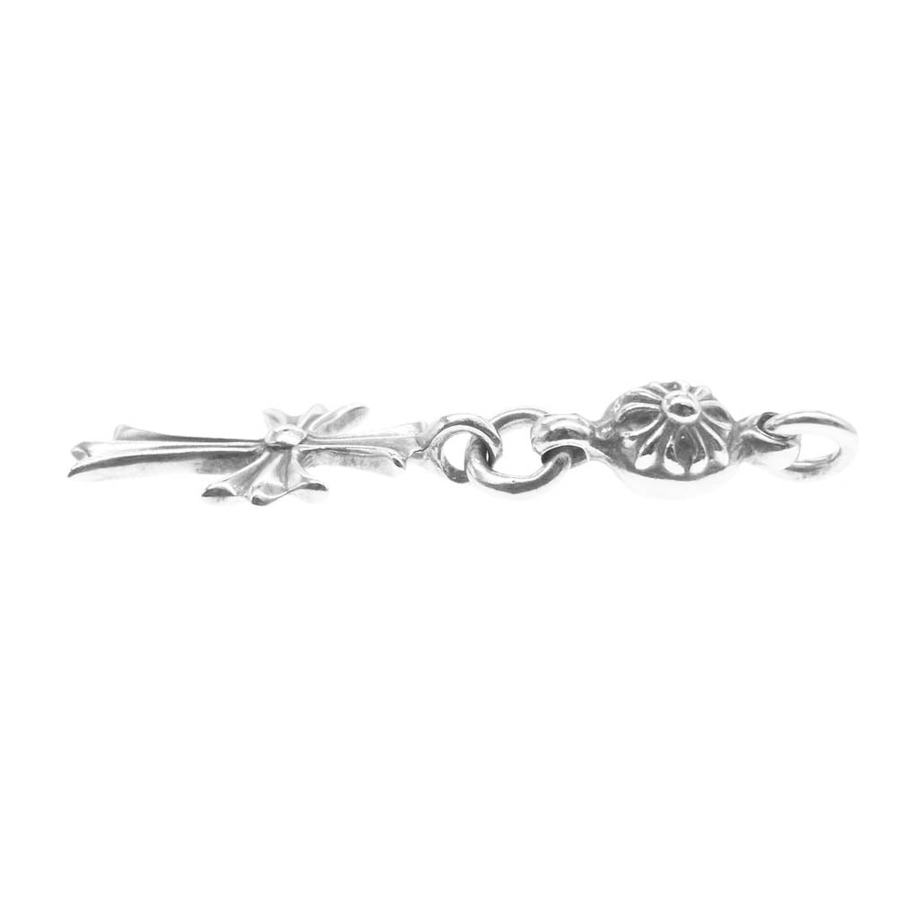 CHROME HEARTS クロムハーツ（原本無） OLD 1B TNY CH CRS オールド 1ボール タイニー CHクロス チャーム ペンダントトップ【中古】