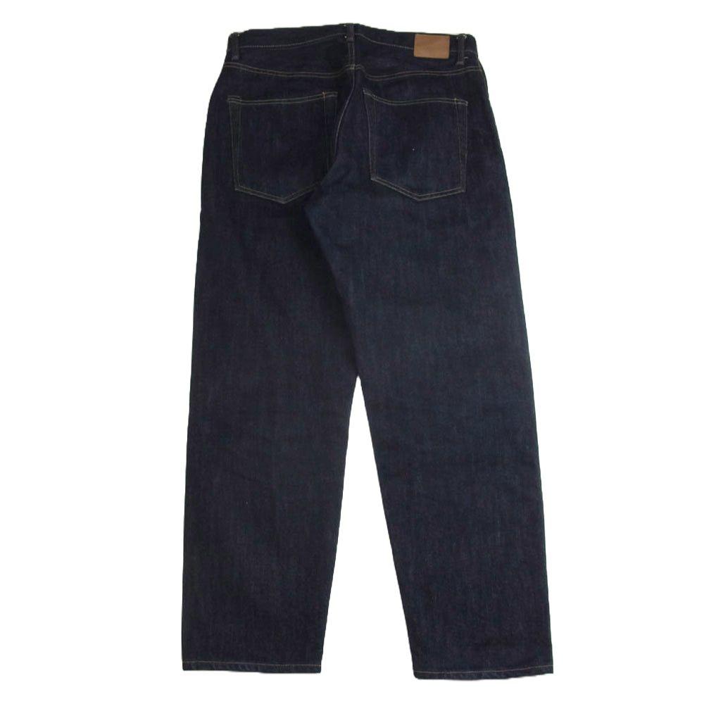 ハツキ HTK-22001 Loose Tapered Denim ルーズ テーパード デニム パンツ インディゴブルー系 4【中古】