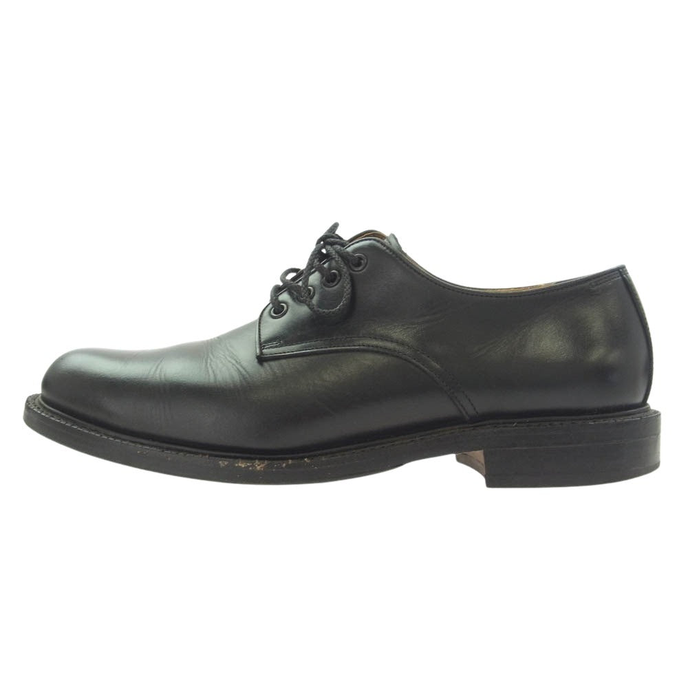 foot the coacher フットザコーチャー HARDER ハーダー レースアップ レザー シューズ ブラック系 9【中古】