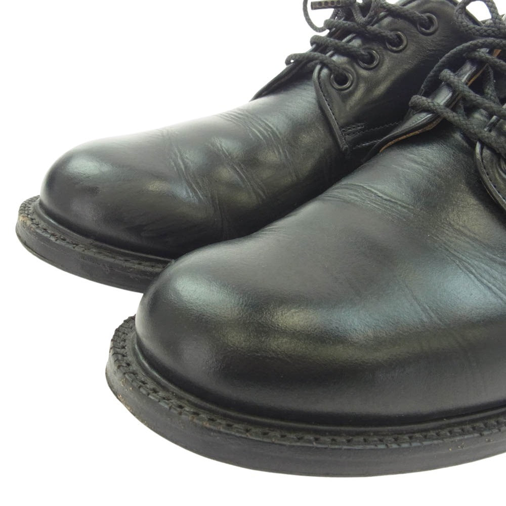 foot the coacher フットザコーチャー HARDER ハーダー レースアップ レザー シューズ ブラック系 9【中古】