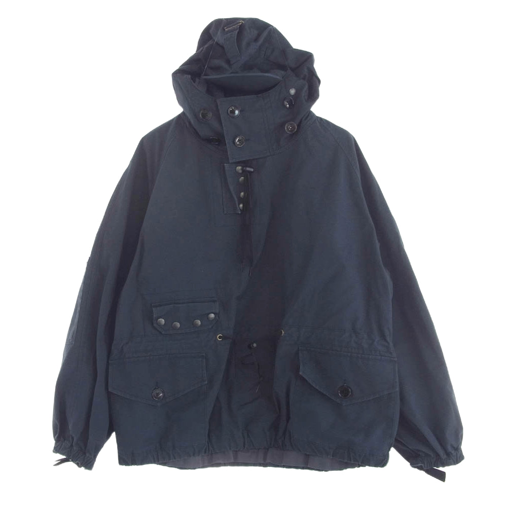 WAIPER ワイパー 21WP83 VENTILE SMOCK PARKA ベンタイル スモック パーカ ミリタリー ジャケット ネイビー系 XL【中古】
