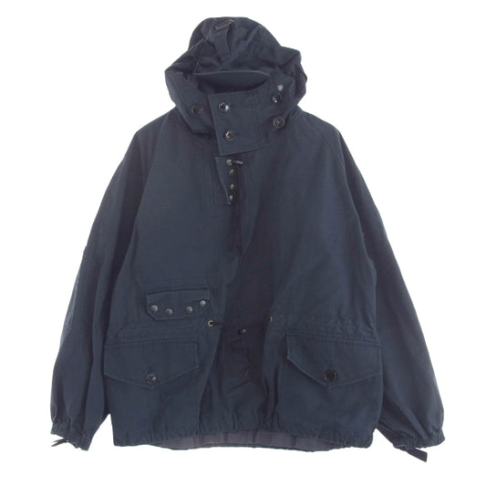 WAIPER ワイパー 21WP83 VENTILE SMOCK PARKA ベンタイル スモック パーカ ミリタリー ジャケット ネイビー系 XL【中古】