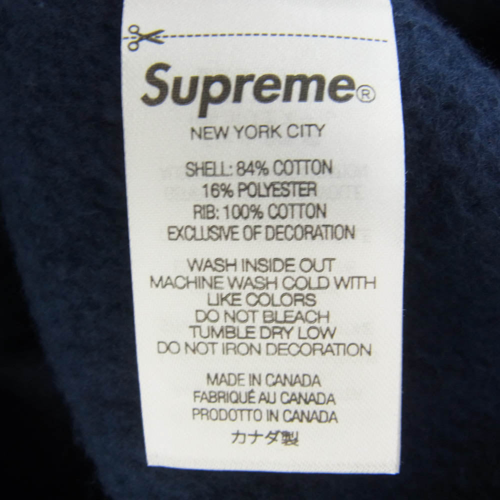 Supreme シュプリーム 24AW Box Logo Hooded Sweatshirt Navy ボックスロゴ スウェット パーカー ネイビー M ネイビー系 M【新古品】【未使用】【中古】