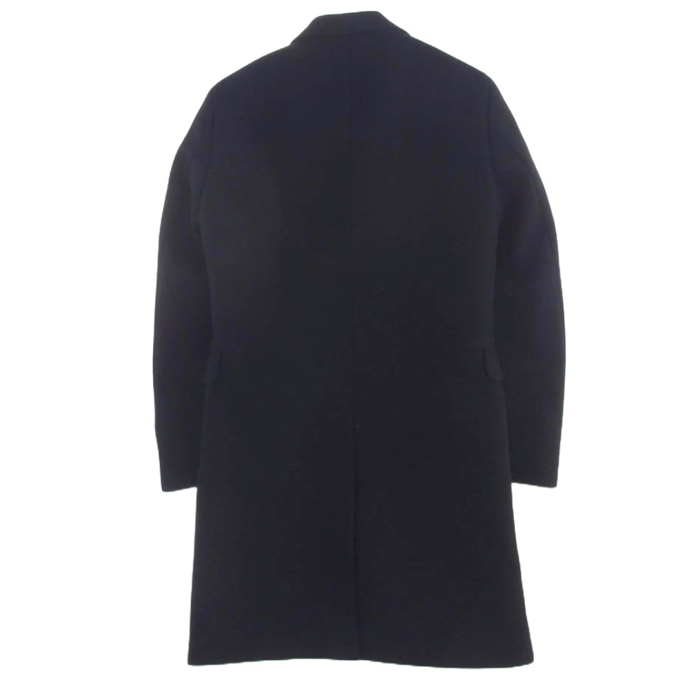 ACNE STUDIOS アクネストゥディオズ GARRET ギャレット チェスター ウール ロング コート ブラック系 44【中古】