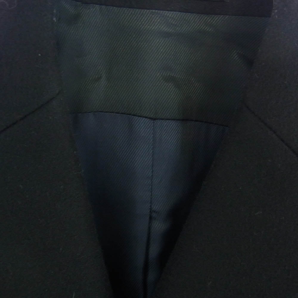 ACNE STUDIOS アクネストゥディオズ GARRET ギャレット チェスター ウール ロング コート ブラック系 44【中古】