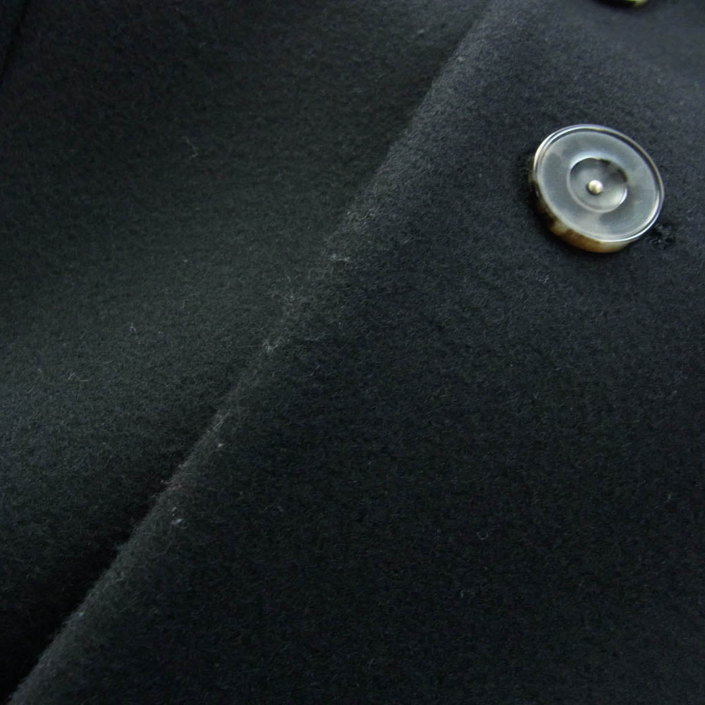 ACNE STUDIOS アクネストゥディオズ GARRET ギャレット チェスター ウール ロング コート ブラック系 44【中古】