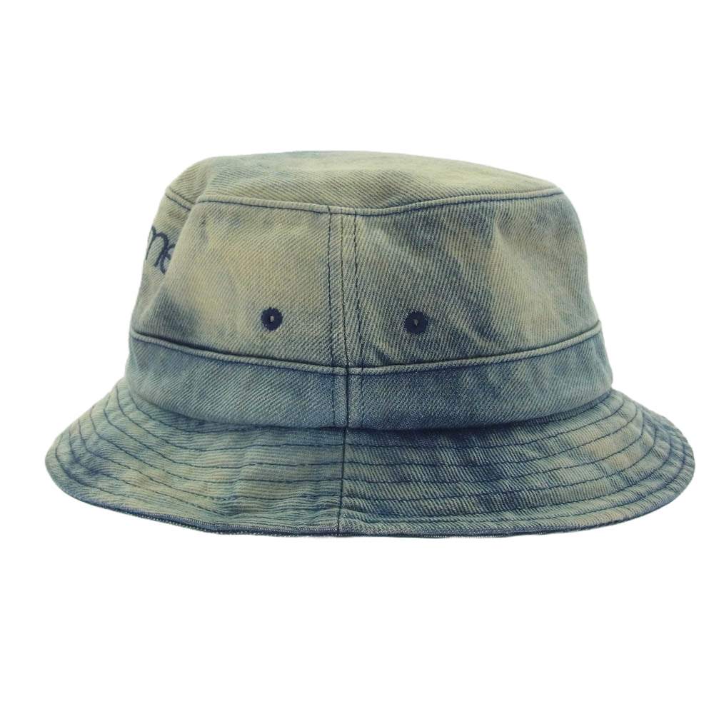 Supreme シュプリーム 24SS Chino Twill Crusher Dirty Indigo チノ ツイル クラッシャー ハット 帽子 M/L【中古】