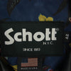 SOPHNET. ソフネット SOPH-190051 × schott ショット シープスキン ダブル ライダース ジャケット ブラック系 マルチカラー系 42【中古】