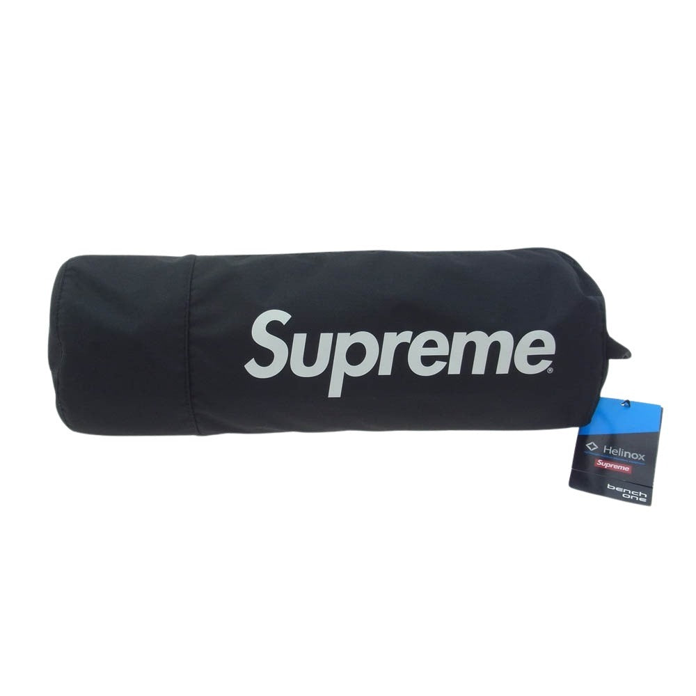 Supreme シュプリーム 22SS × helinox bench one ヘリノックス ベンチ ワン ビーチ チェア 椅子 ブラック系【新古品】【未使用】【中古】