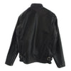 schott ショット 641 LEATHER SINGLE RIDERS JACKET レザー シングル ライダース ジャケット ボアライナー付 ブラック系 36【中古】