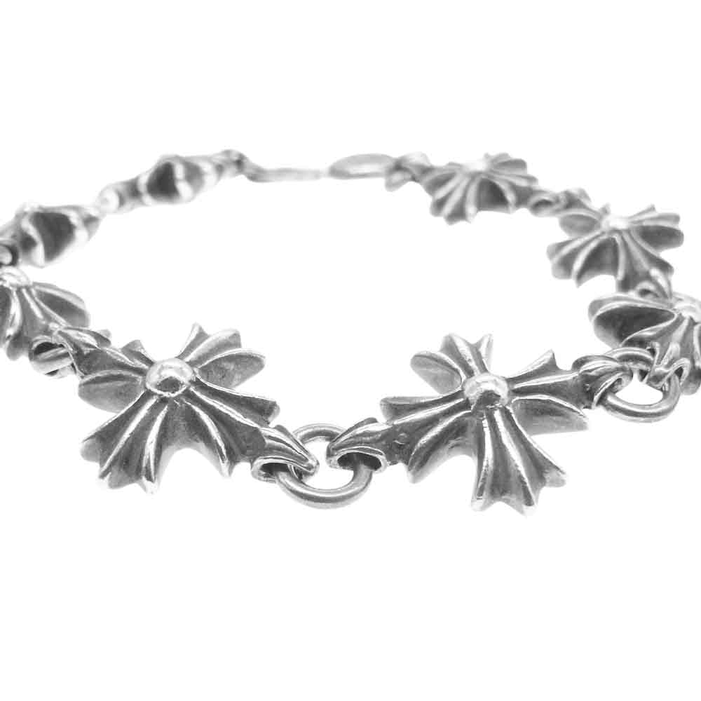 CHROME HEARTS クロムハーツ（原本無） 8LINK CO CH PLUS カットアウトCHプラス ブレスレット 8リンク シルバー系【中古】