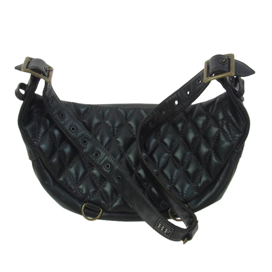 KADOYA カドヤ HEAD FACTORY ヘッド ファクトリー レザー ボディ バッグ ブラック系【中古】