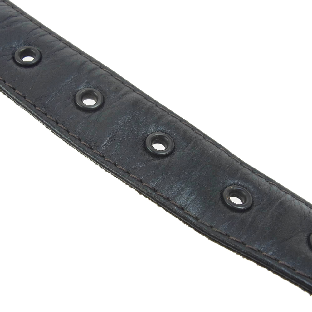 KADOYA カドヤ HEAD FACTORY ヘッド ファクトリー レザー ボディ バッグ ブラック系【中古】