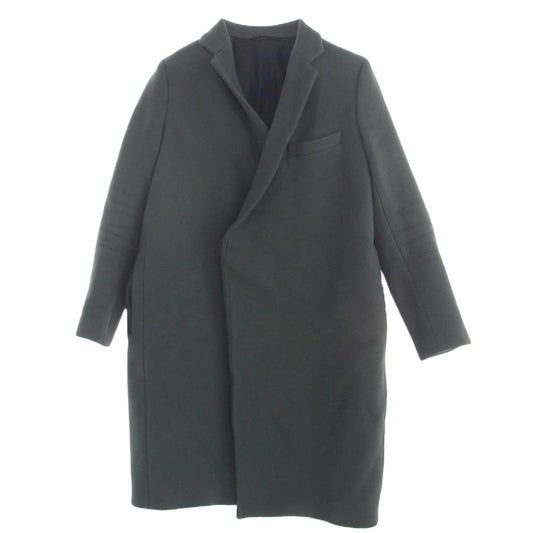 THE RERACS ザリラクス 16AW 16FW-RECT-104L-J ウール メルトン チェスターコート モスグリーン系 40【中古】