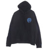CHROME HEARTS クロムハーツ（原本無） オンライン限定 ホースシュープリント プルオーバー パーカー ブラック系 XL【中古】