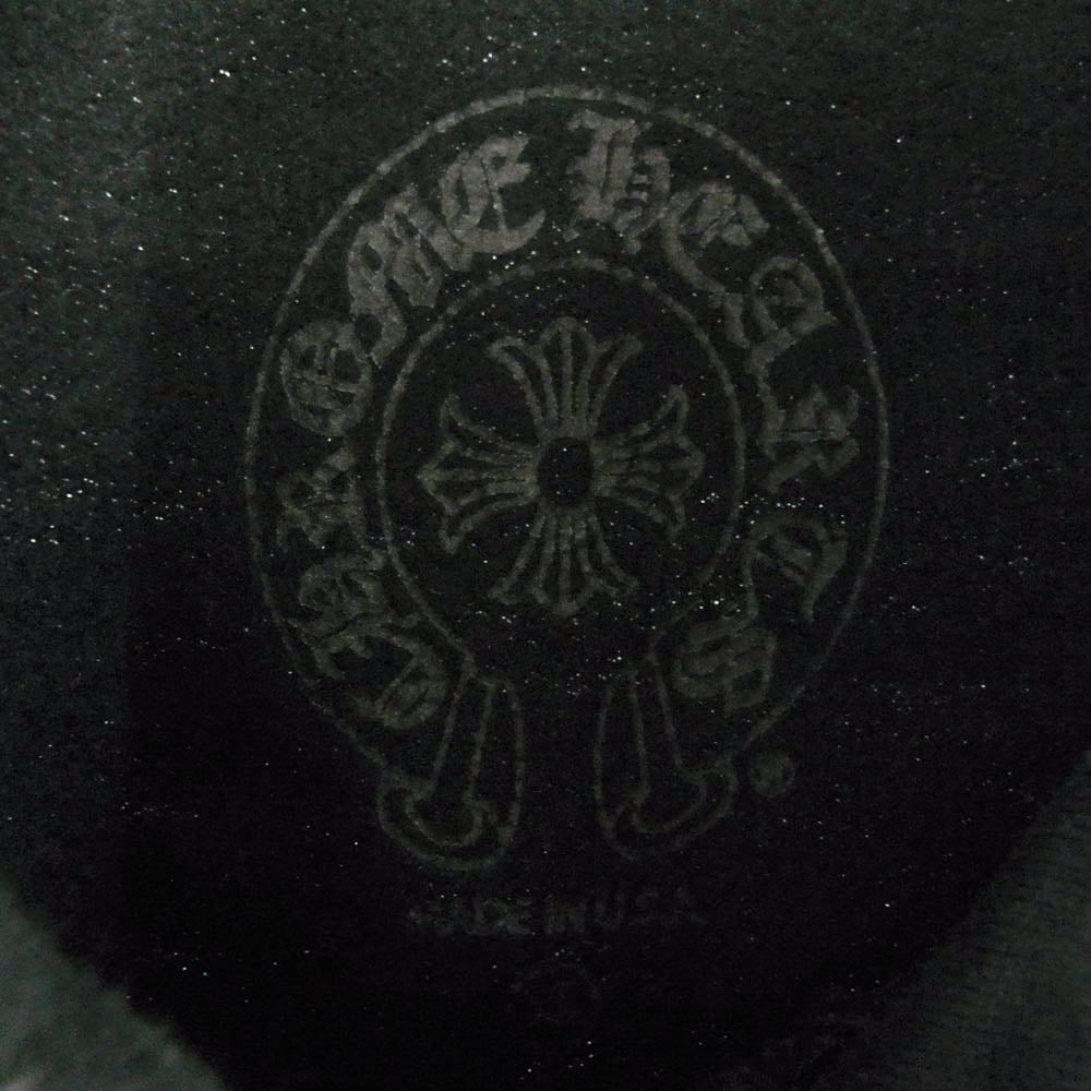 CHROME HEARTS クロムハーツ（原本無） オンライン限定 ホースシュープリント プルオーバー パーカー ブラック系 XL【中古】