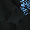 CHROME HEARTS クロムハーツ（原本無） オンライン限定 ホースシュープリント プルオーバー パーカー ブラック系 XL【中古】