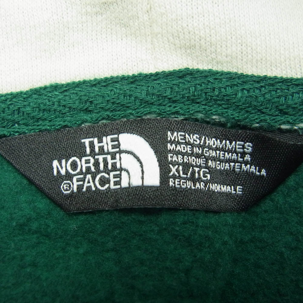 THE NORTH FACE ノースフェイス 721556 プルオーバー スウェット パーカー グリーン系 グリーン系 ベージュ系 XL【中古】