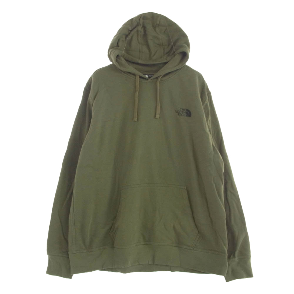 THE NORTH FACE ノースフェイス 721556 プルオーバー スウェット パーカー オリーブ系 カーキ系 XL【中古】