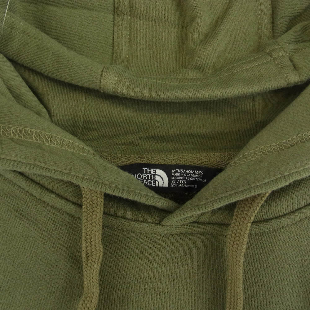 THE NORTH FACE ノースフェイス 721556 プルオーバー スウェット パーカー オリーブ系 カーキ系 XL【中古】