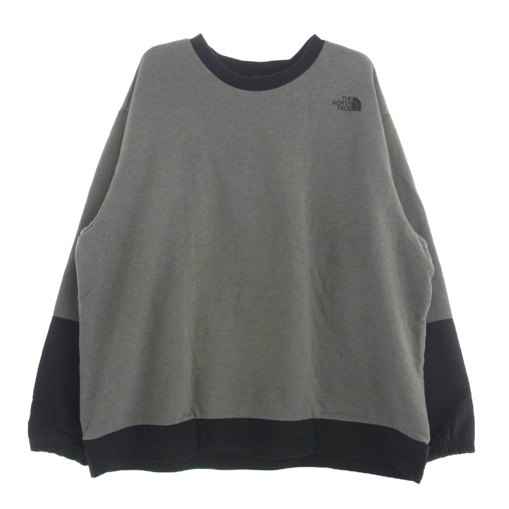 THE NORTH FACE ノースフェイス NF0A3XBL GRAPHIC COLLECTION LONG SLEEVE CREW スウェット グレー系 ブラック系 XXL【中古】