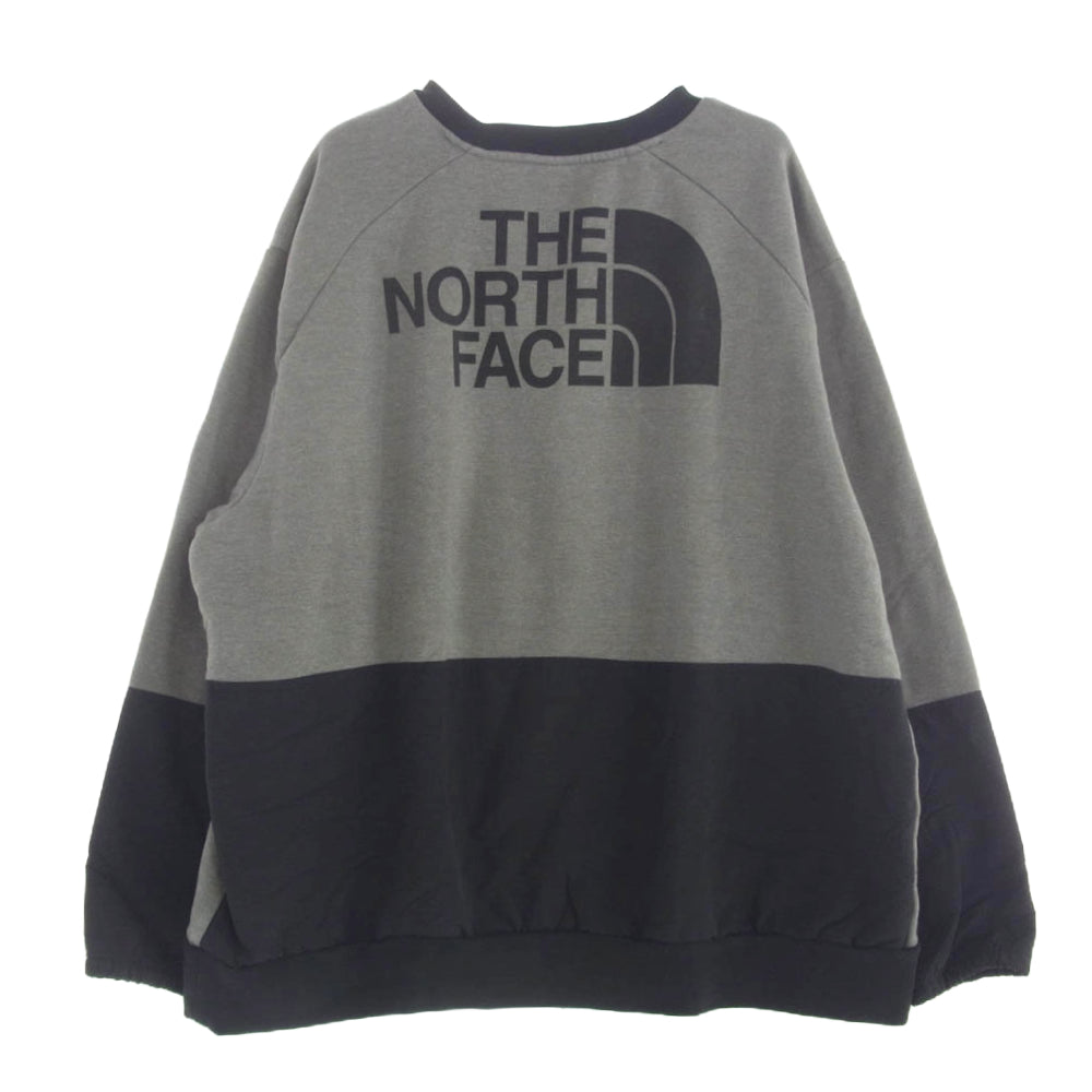 THE NORTH FACE ノースフェイス NF0A3XBL GRAPHIC COLLECTION LONG SLEEVE CREW スウェット グレー系 ブラック系 XXL【中古】