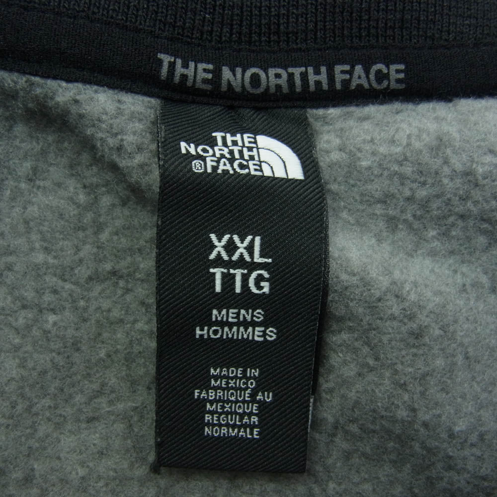 THE NORTH FACE ノースフェイス NF0A3XBL GRAPHIC COLLECTION LONG SLEEVE CREW スウェット グレー系 ブラック系 XXL【中古】