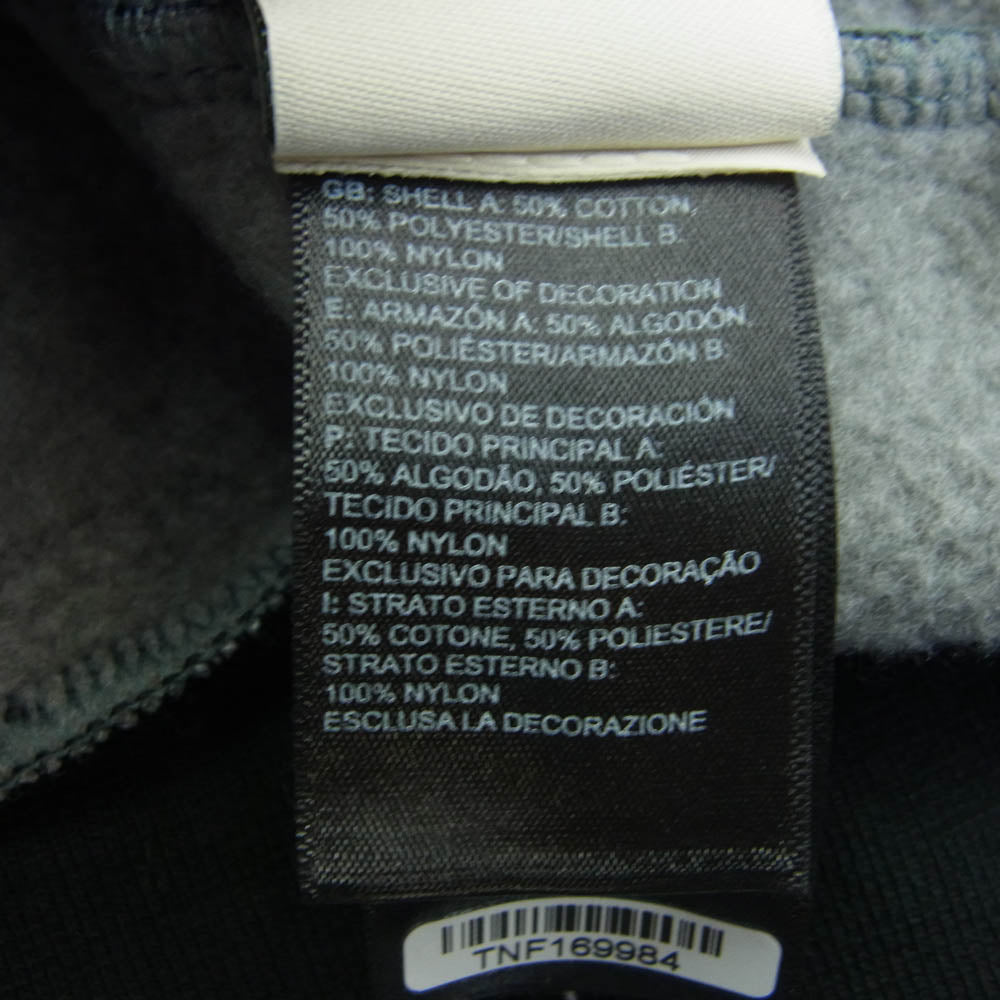 THE NORTH FACE ノースフェイス NF0A3XBL GRAPHIC COLLECTION LONG SLEEVE CREW スウェット グレー系 ブラック系 XXL【中古】