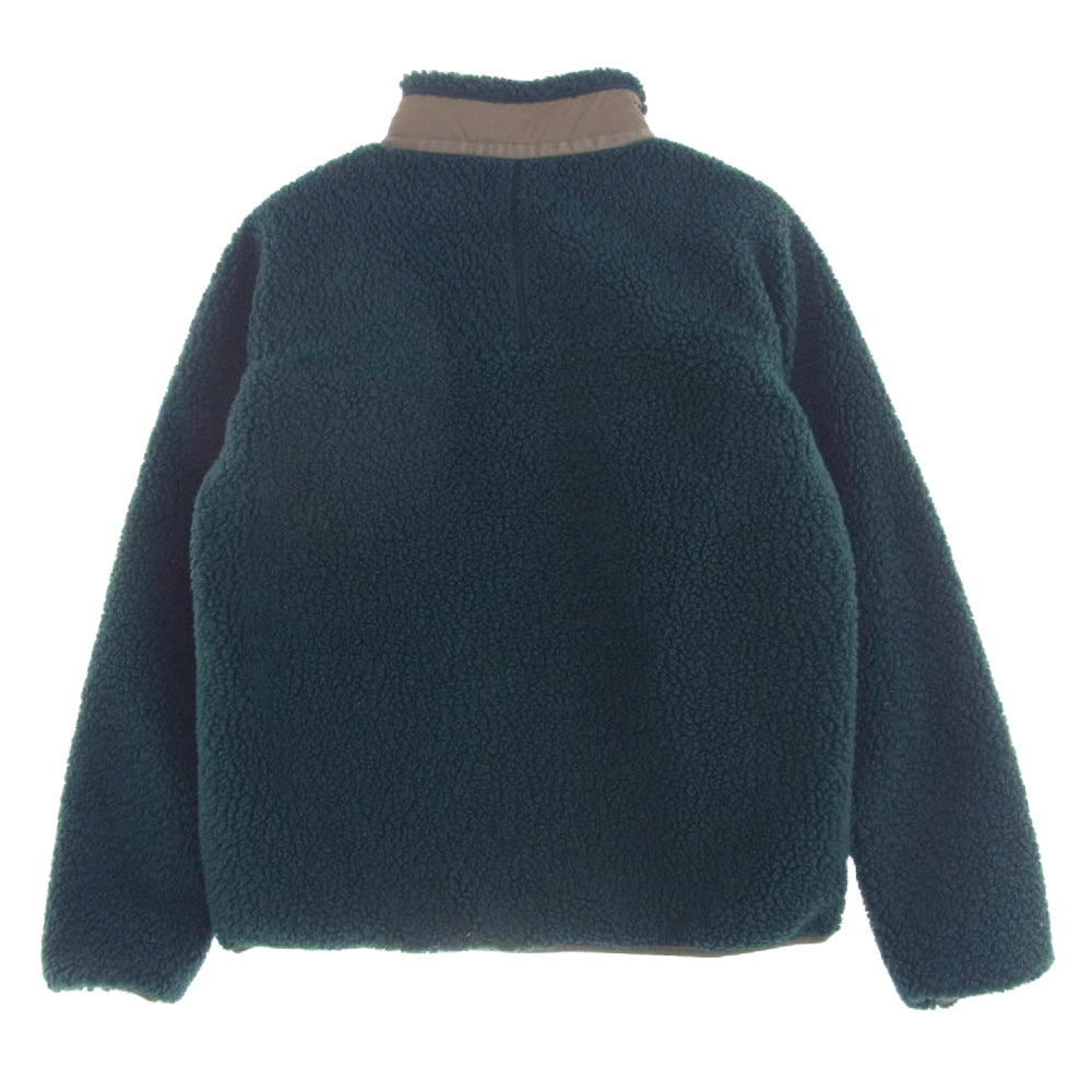 patagonia パタゴニア 21AW 65625 21年製 Kids Retro-X Fleece Jacket キッズ レトロX フリース ジャケット グリーン系 XXL 16-18【極上美品】【中古】
