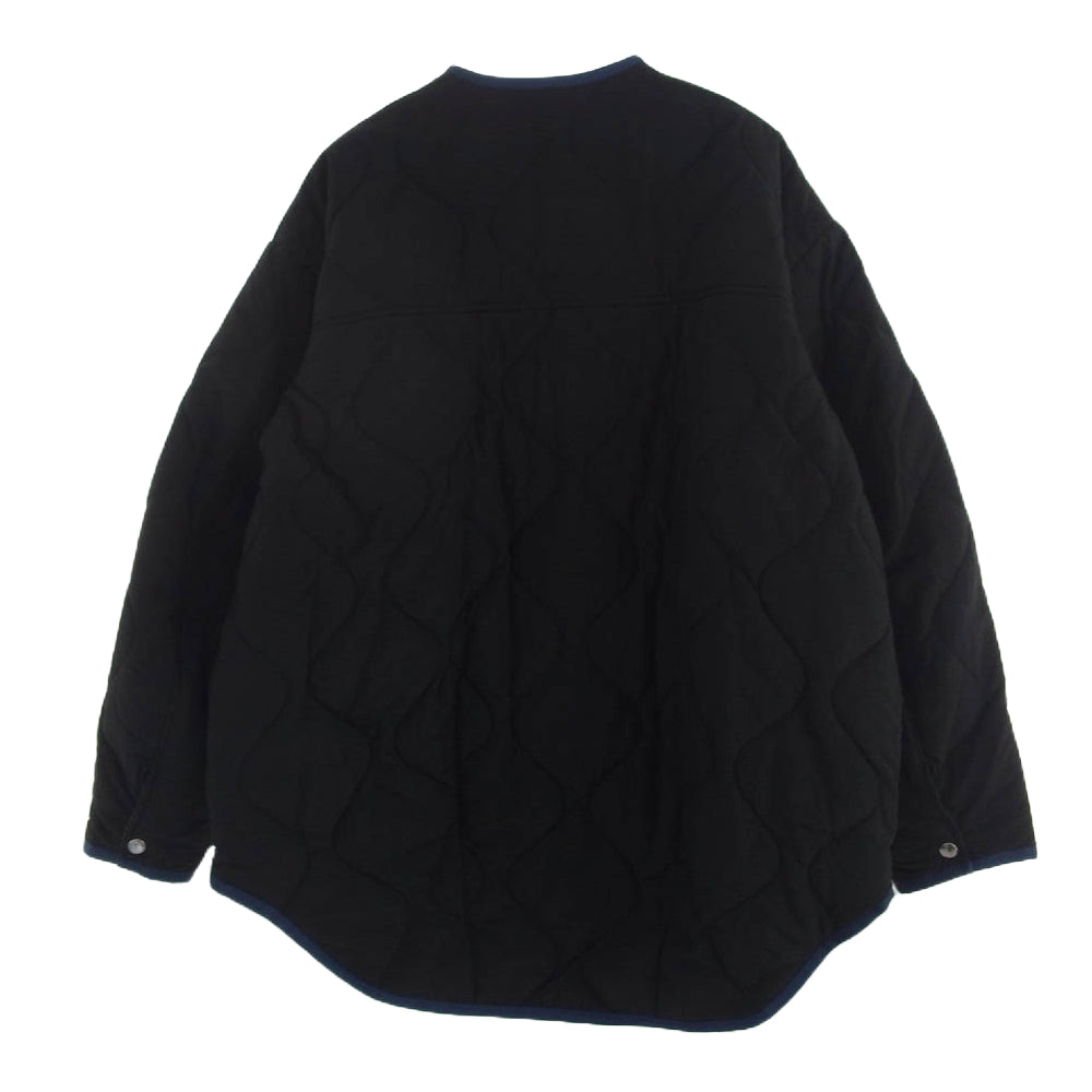 アンスリード 23AW 522410100101-01 QUILTING COCOON BZ キルティング コクーン ブルゾン ブラック系 F【美品】【中古】