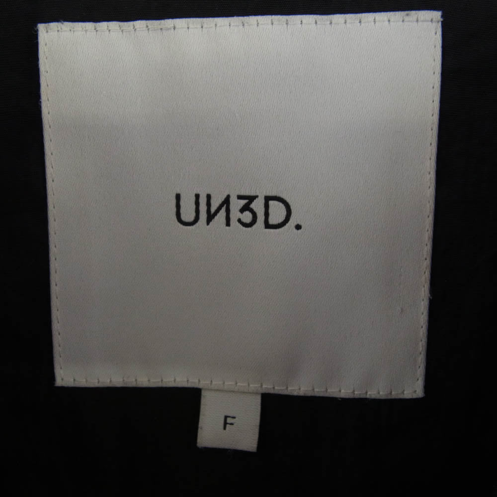 アンスリード 23AW 522410100101-01 QUILTING COCOON BZ キルティング コクーン ブルゾン ブラック系 F【美品】【中古】