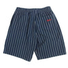 Supreme シュプリーム 24SS Pinstripe Sweatshort ピンストライプ スウェットショーツ ハーフパンツ ネイビー系 M【極上美品】【中古】