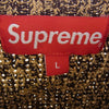 Supreme シュプリーム 21AW Melange Rib Knit Sweater メランジリブ ニット セーター ブラウン系 L【極上美品】【中古】