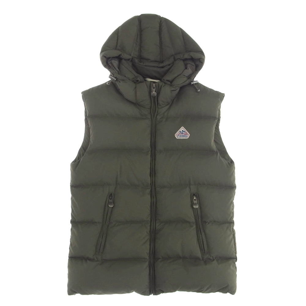 Pyrenex ピレネックス SPOUTNIC VEST SMOOTH スポートニック  スプートニック ダウン ベスト カーキ系 S【中古】