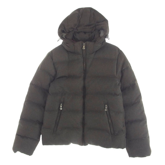 Pyrenex ピレネックス HMG018 SPOUTNIC JACKET DRILL スポートニック スプートニック ジャケット ブラウン系 S【中古】