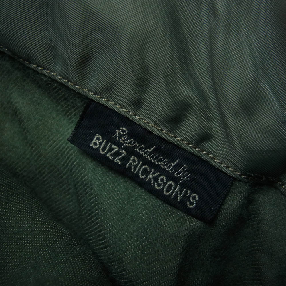 Buzz Rickson's バズリクソンズ M13785 初期型 M品番 フライトジャケット MA-1 ブルゾン カーキ系 XL【中古】