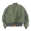 Buzz Rickson's バズリクソンズ BR13291 BR14435 PEANUTS FLYERS PATCH 東洋エンタープライズ 星条旗ワッペン ブルゾン フライトジャケット MA-1 カーキ系 XL【中古】