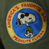 Buzz Rickson's バズリクソンズ BR13291 BR14435 PEANUTS FLYERS PATCH 東洋エンタープライズ 星条旗ワッペン ブルゾン フライトジャケット MA-1 カーキ系 XL【中古】