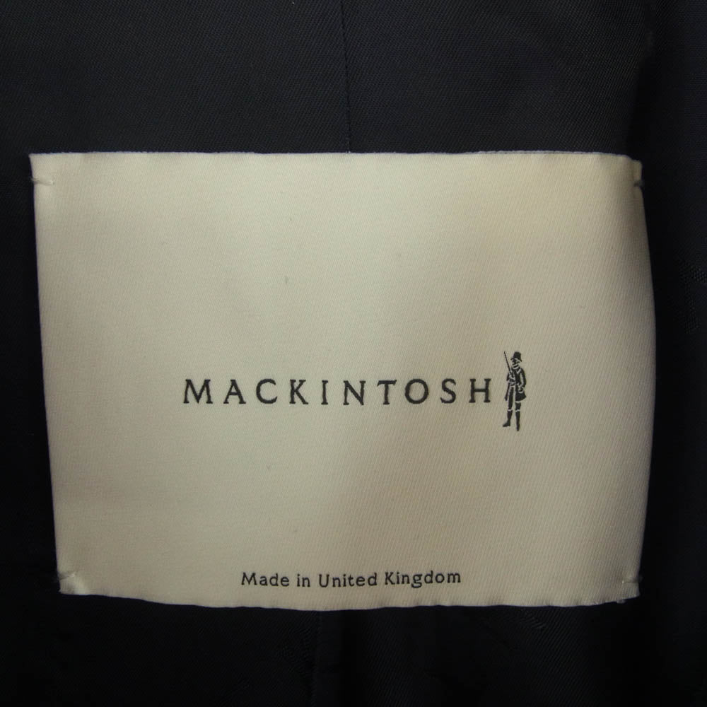 Mackintosh マッキントッシュ GM-1001F DUNKELD ダンケルド ストームシステム ウール ステンカラーコート ブラック系 36【中古】