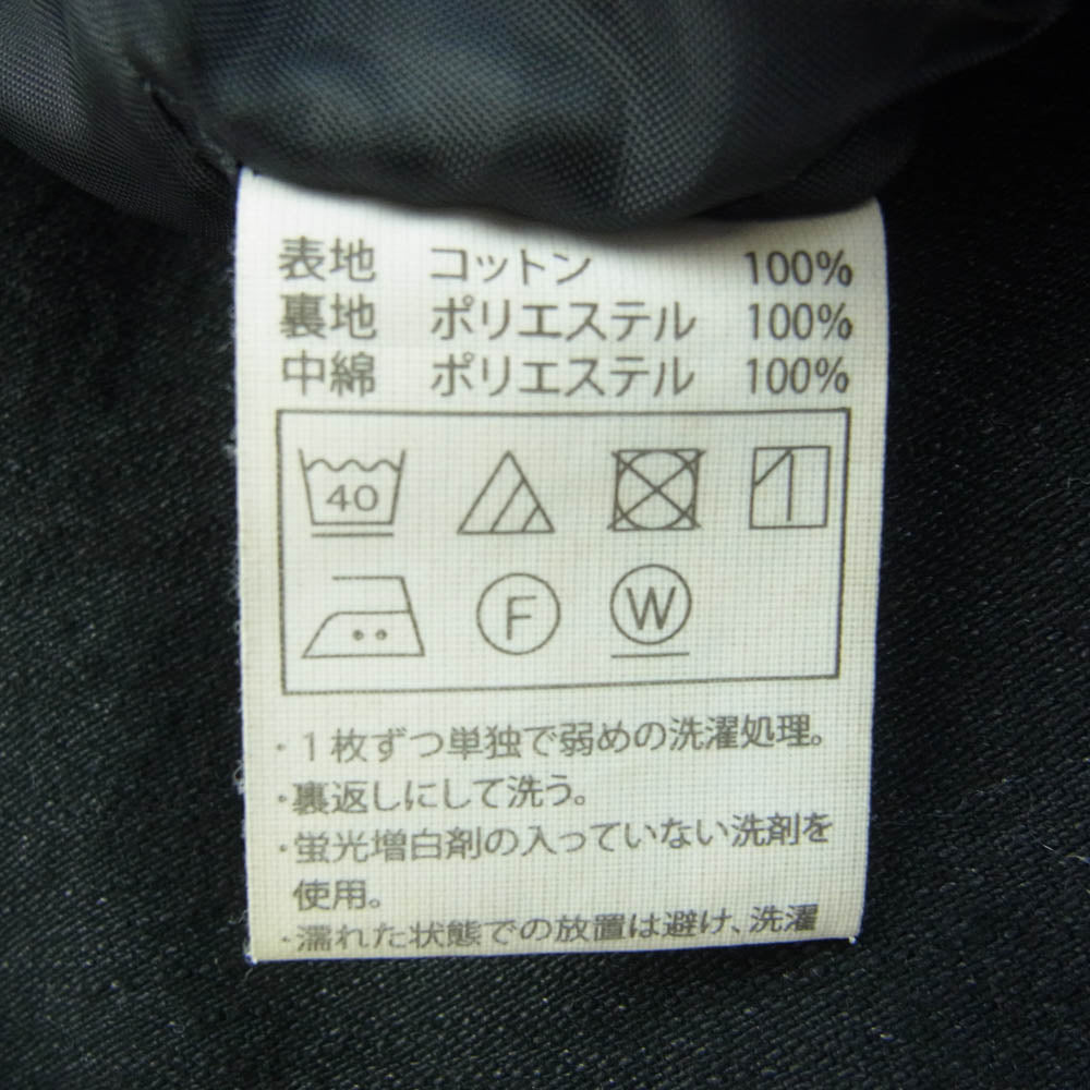 COOTIE クーティー 20AW Denim Quilting Shirt Jacket Black デニム キルティング ワイドシルエット シャツ ジャケット ブラック系 M【中古】