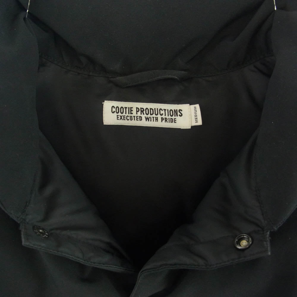 COOTIE クーティー 18AW CTE-18A211 60/40 Cloth Down Jacket Blac ロクヨンクロス ダウン ジャケット ブラック M ブラック系 M【中古】