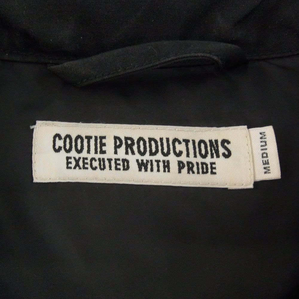 COOTIE クーティー 18AW CTE-18A211 60/40 Cloth Down Jacket Blac ロクヨンクロス ダウン ジャケット ブラック M ブラック系 M【中古】